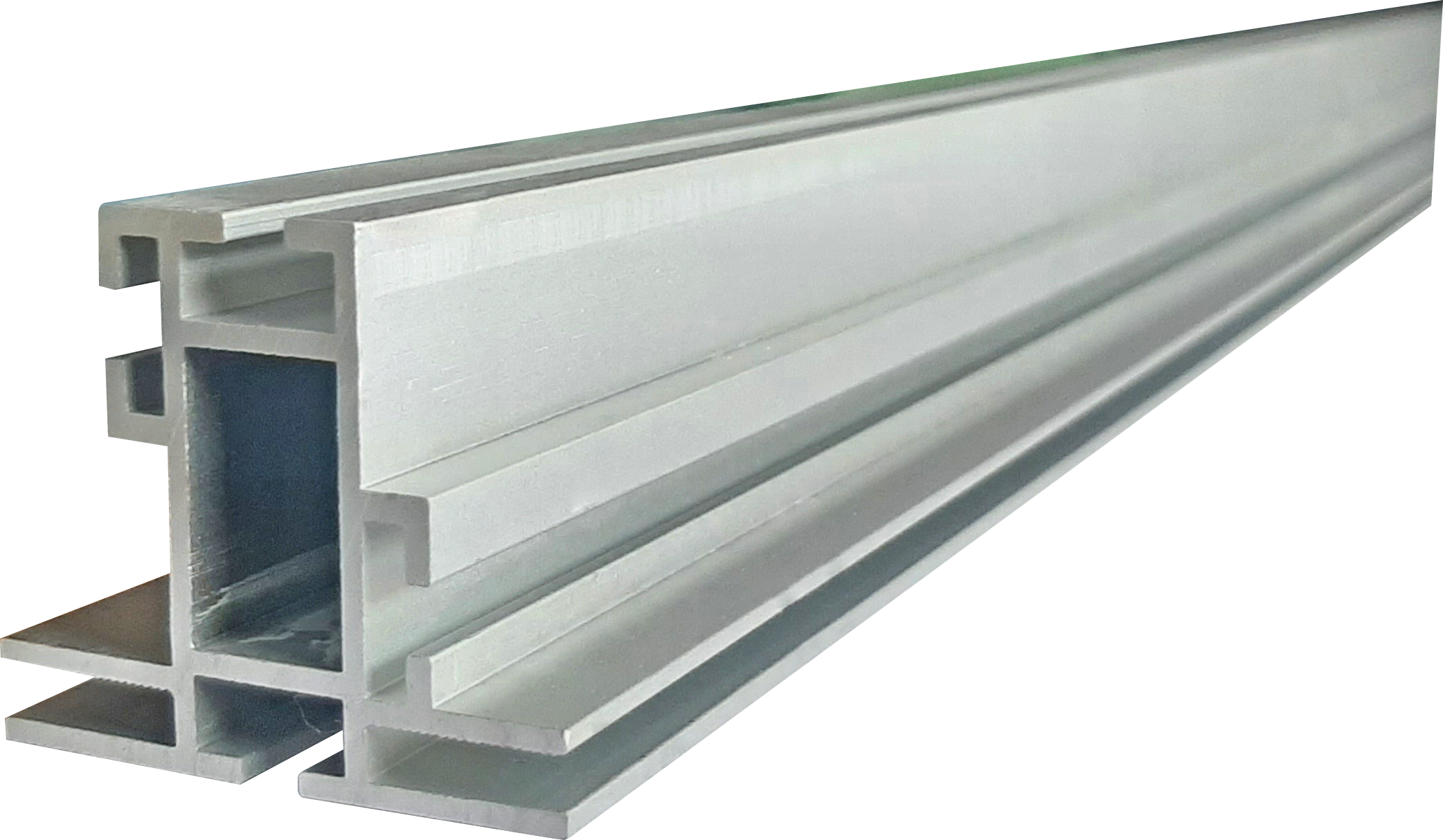 P-45D Deep Fabric Aluminium Profile, Anodized Silver, 315mm, 5.8M Length, Ultra-Rigid Frame System for Jumbo Textile Banners, Trade Show Backdrops, and Extra-Large Lightboxes